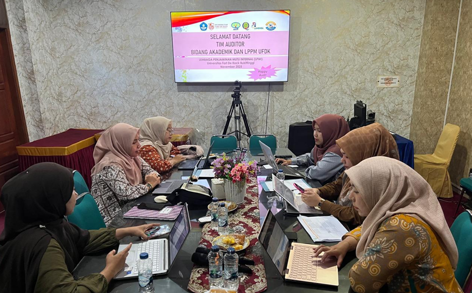 Wujudkan Budaya Mutu, LPMI Universitas Fort De Kock TuntaskanAudit Mutu Internal (AMI) 2024/2025